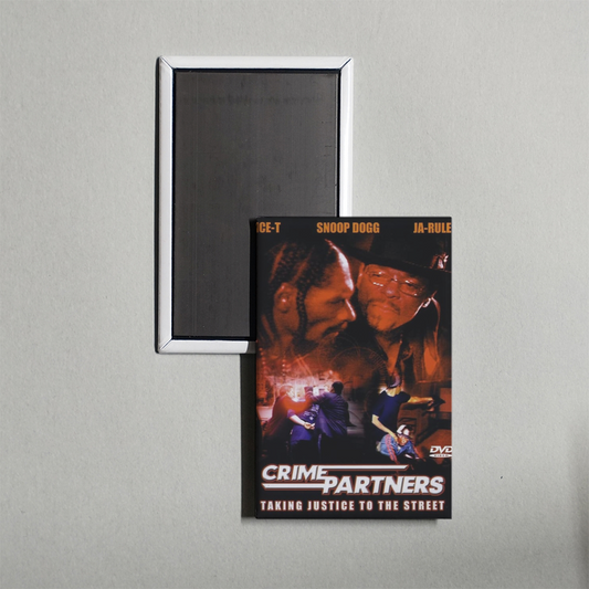 Crime Partners Mini Movie Fridge Magnet