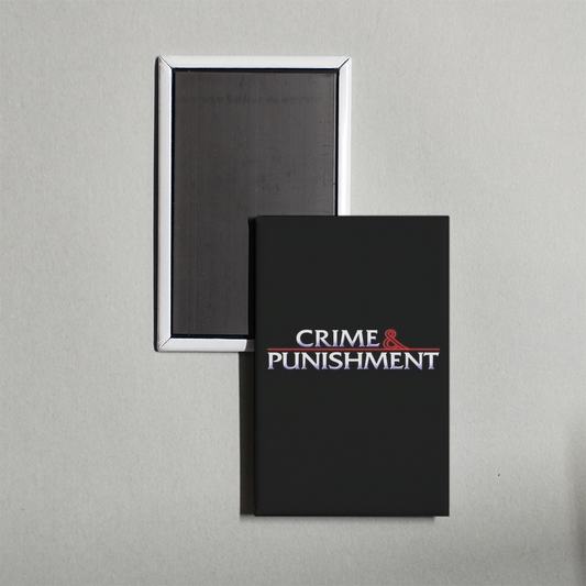Crime & Punishment TV Show Fridge Magnet