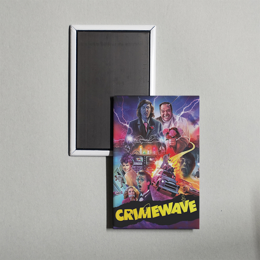 Crimewave Mini Movie Fridge Magnet