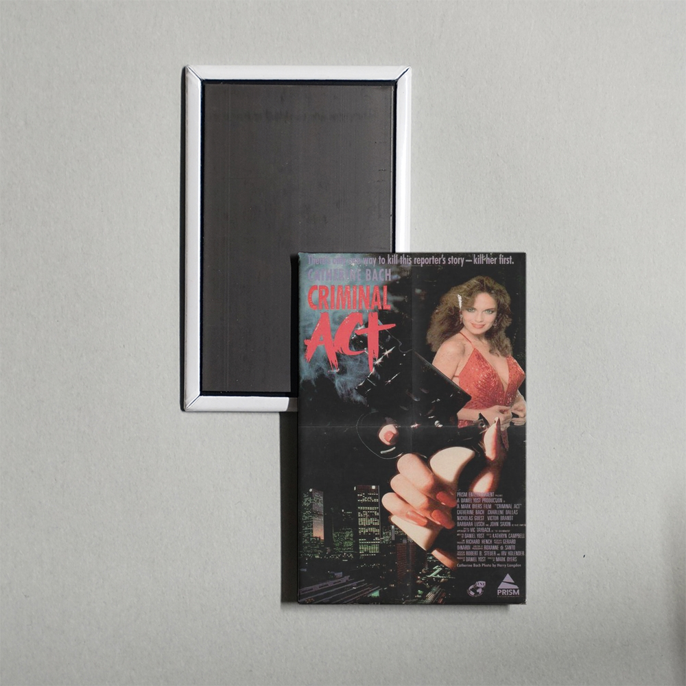 Criminal Act Mini Movie Fridge Magnet