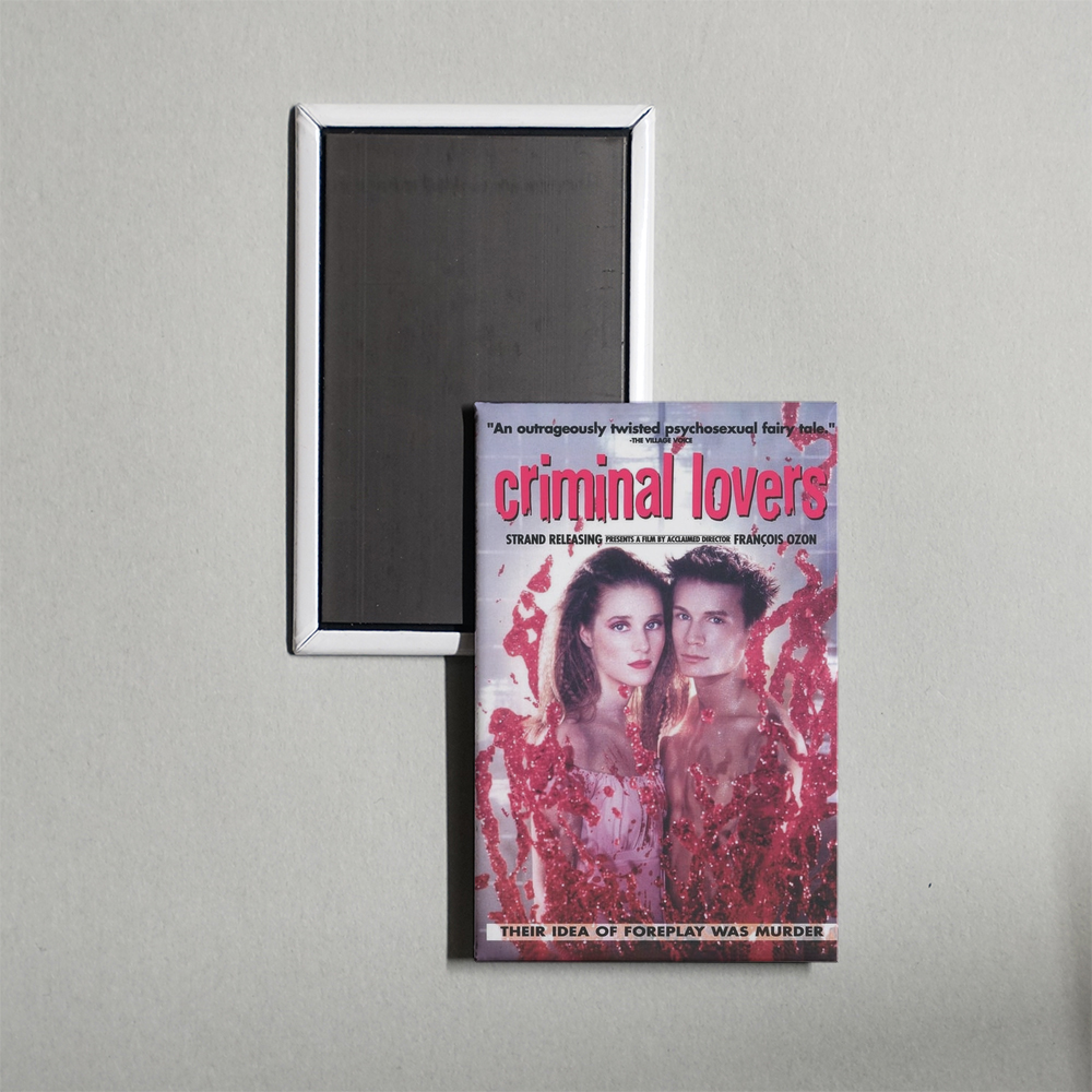 Criminal Lovers Mini Movie Fridge Magnet