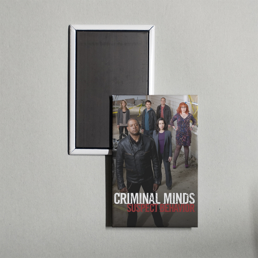 Criminal Minds Suspect Behavior TV Show Fridge Magnet