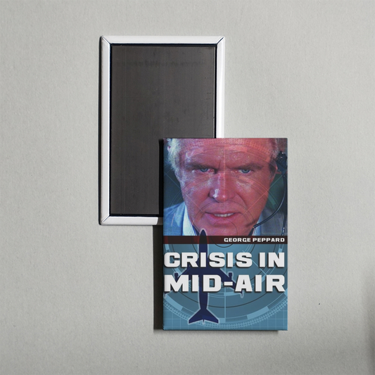 Crisis in Mid-Air Mini Movie Fridge Magnet