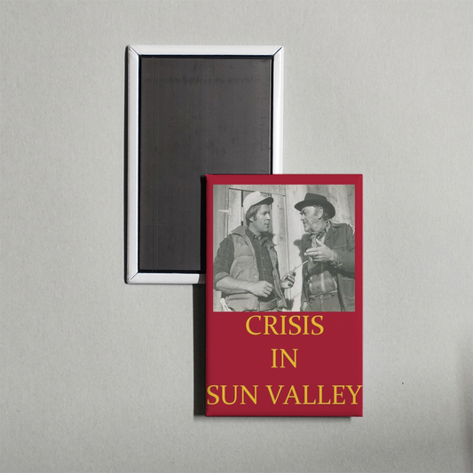 Crisis in Sun Valley Mini Movie Fridge Magnet