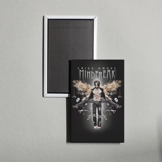 Criss Angel Mindfreak TV Show Fridge Magnet