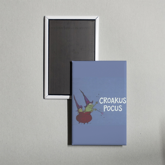 Croakus Pocus Mini Movie Fridge Magnet