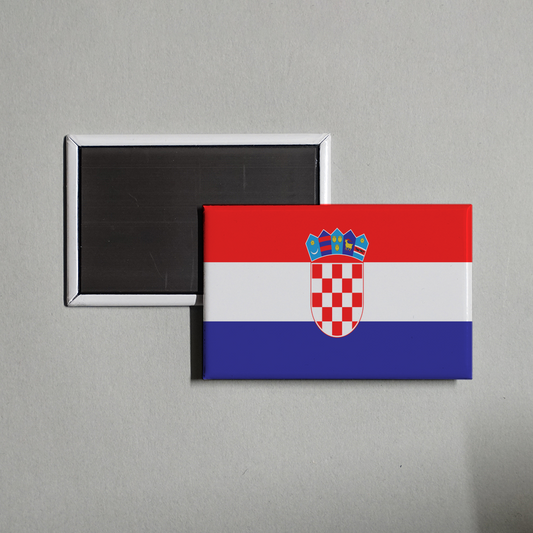 Croatia Flag Fridge Magnet