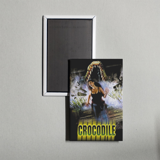 Crocodile Mini Movie Fridge Magnet