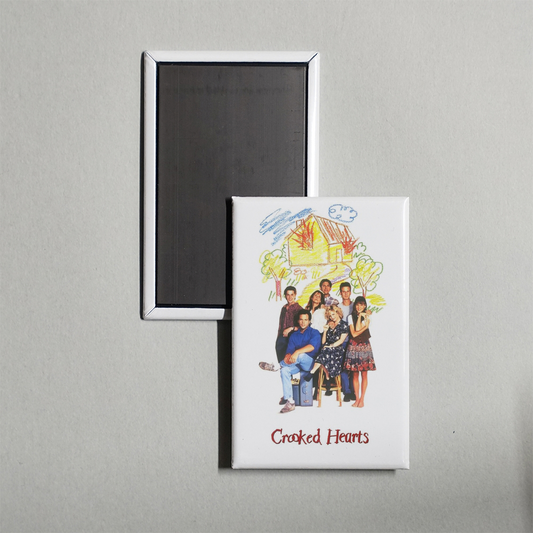 Crooked Hearts Mini Movie Fridge Magnet
