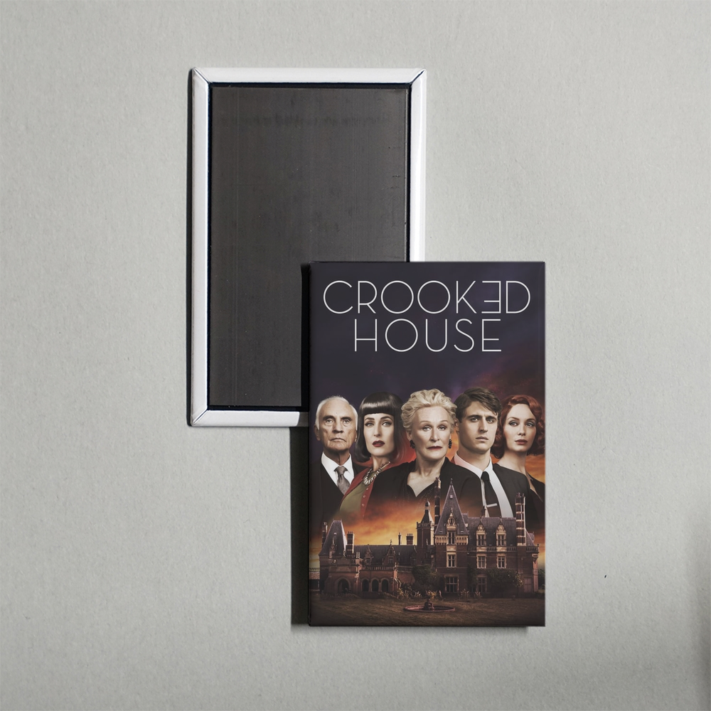 Crooked House Mini Movie Fridge Magnet