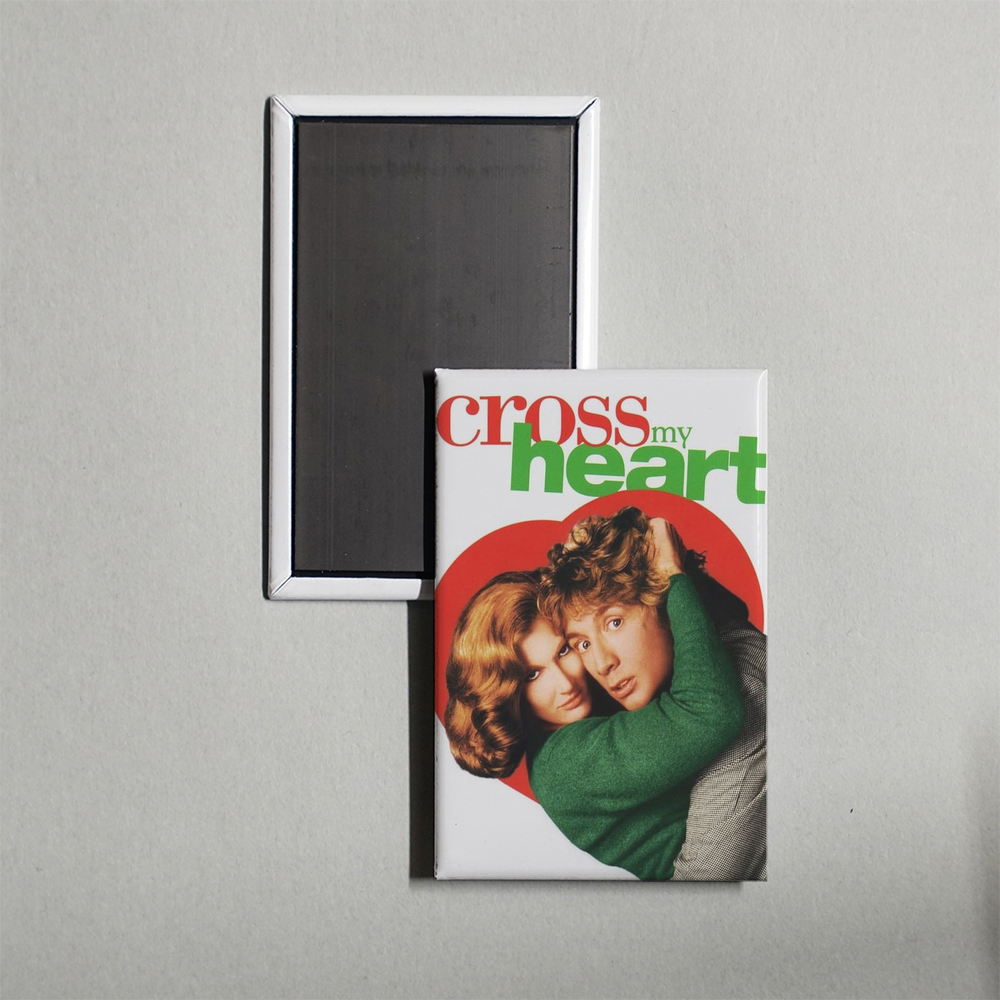 Cross My Heart Mini Movie Fridge Magnet