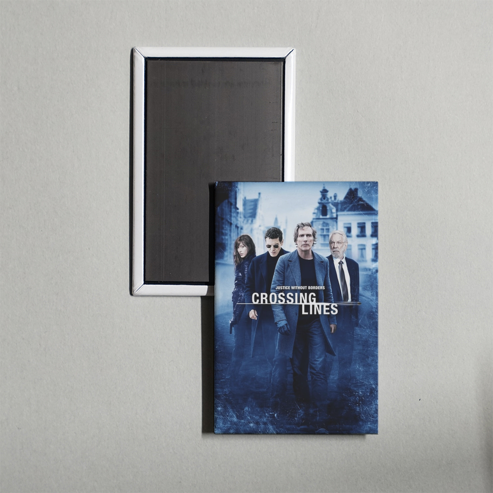 Crossing Lines TV Show Fridge Magnet
