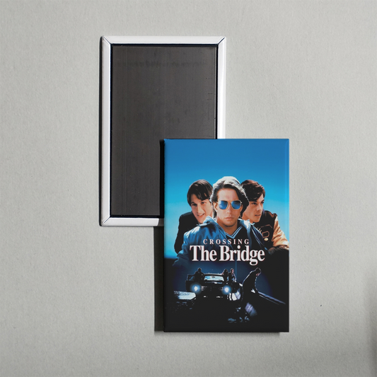 Crossing the Bridge Mini Movie Fridge Magnet