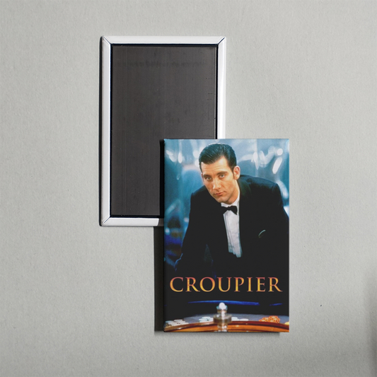 Croupier Mini Movie Fridge Magnet