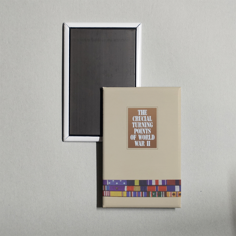 Crucial Turning Points of World War II TV Show Fridge Magnet