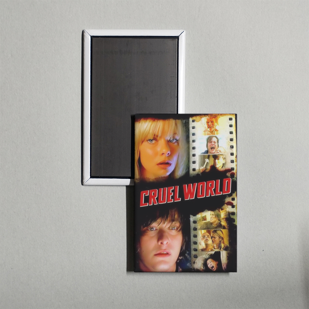 Cruel World Mini Movie Fridge Magnet