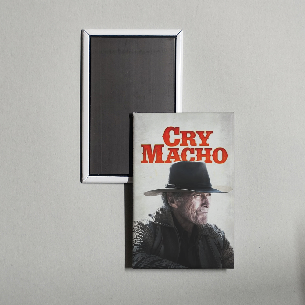 Cry Macho Mini Movie Fridge Magnet