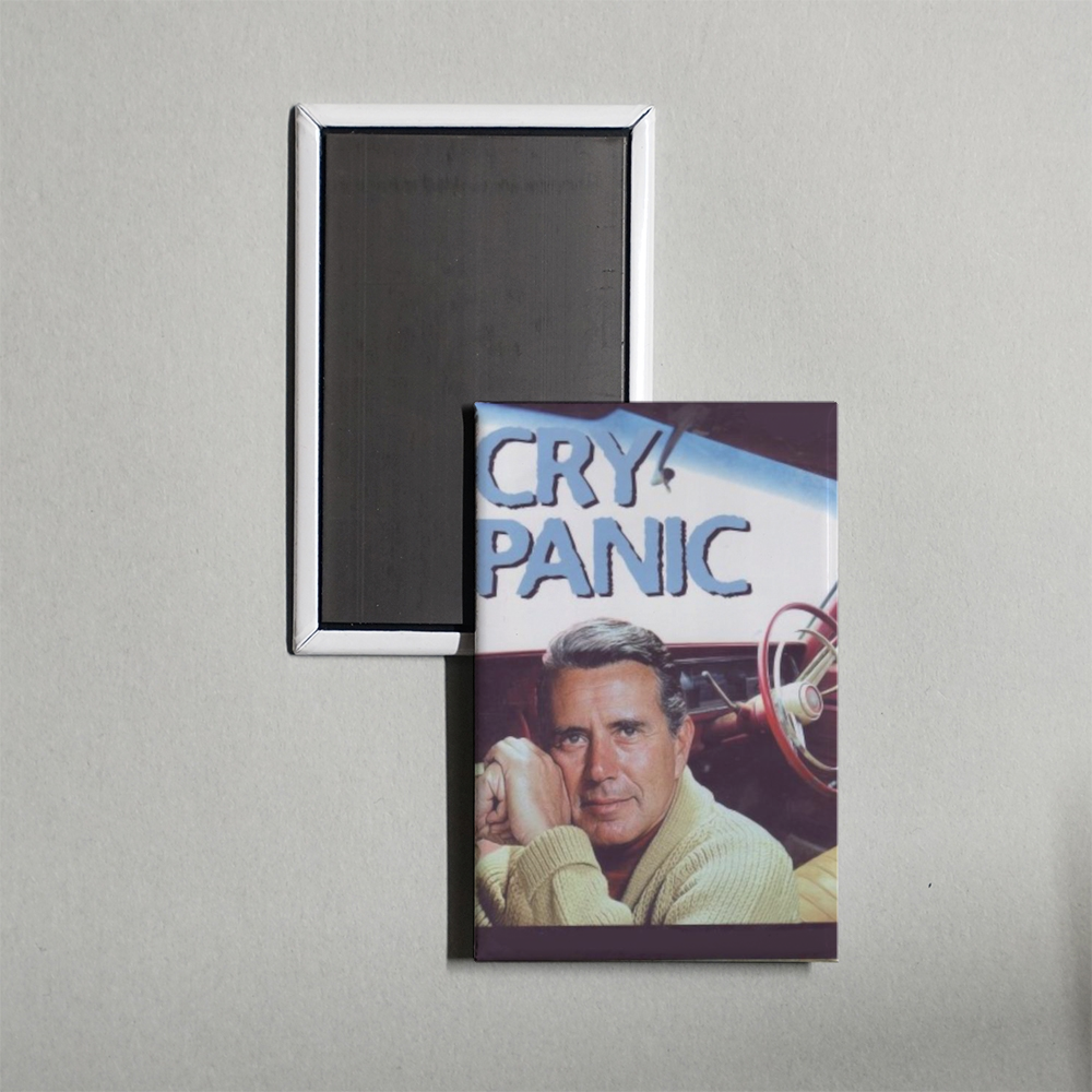 Cry Panic Mini Movie Fridge Magnet