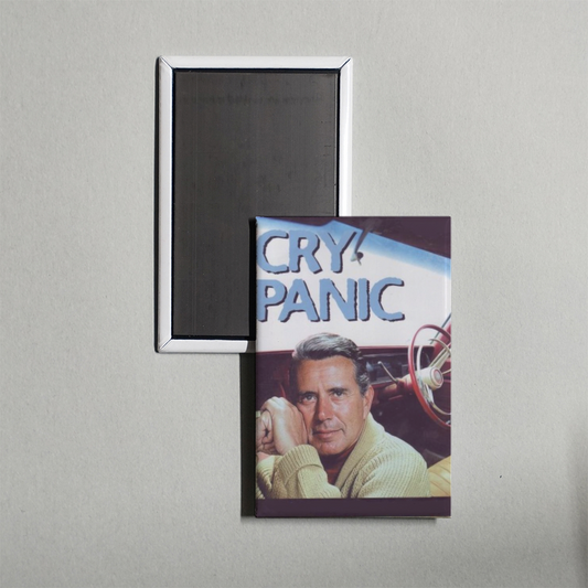 Cry Panic Mini Movie Fridge Magnet