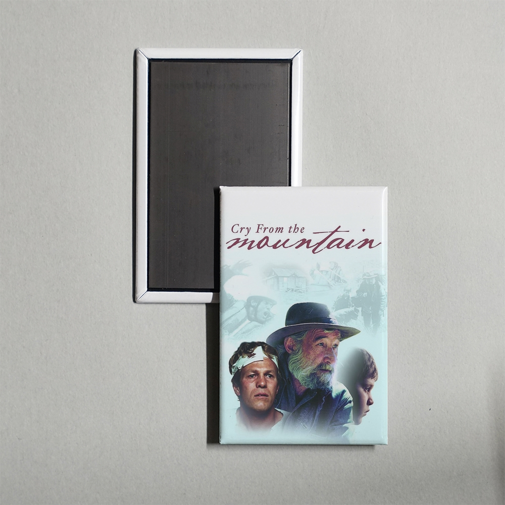 Cry from the Mountain Mini Movie Fridge Magnet