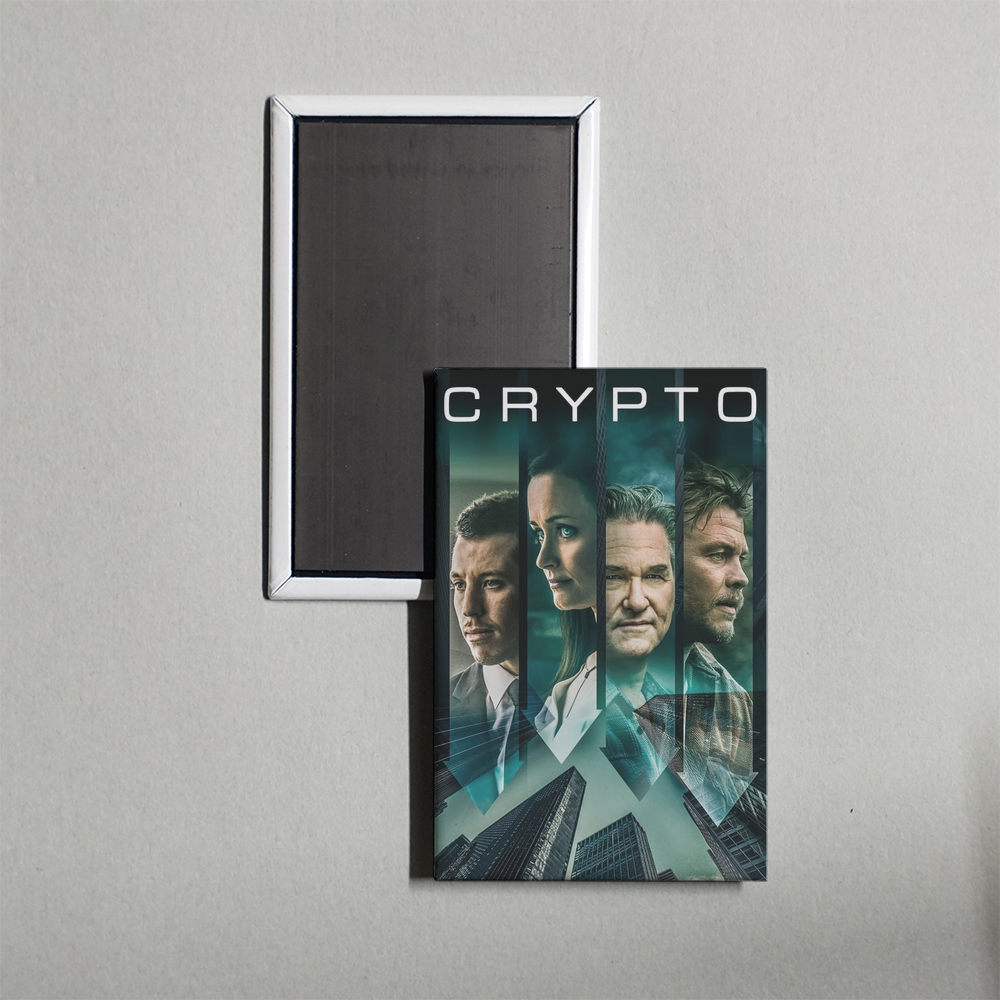 Crypto Mini Movie Fridge Magnet