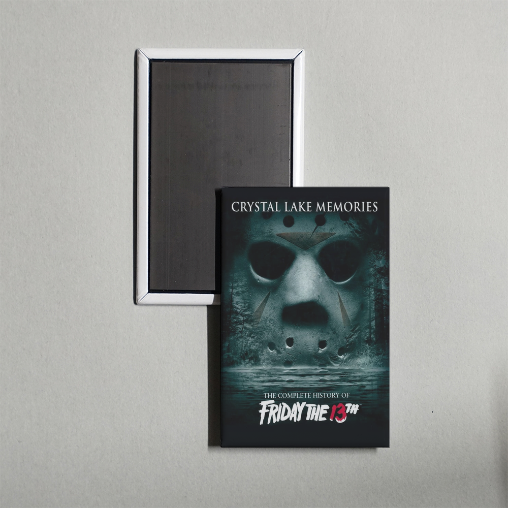 Crystal Lake Memories The Complete History of Friday the 13th Mini Movie Fridge Magnet