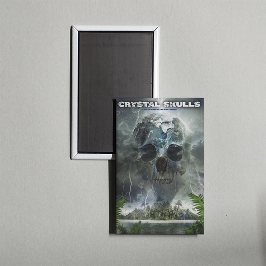 Crystal Skulls Mini Movie Fridge Magnet