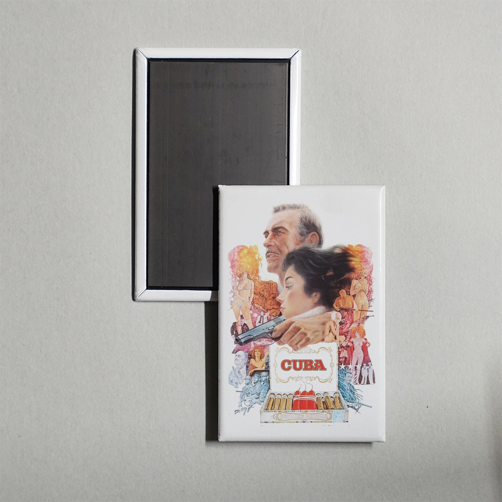 Cuba Mini Movie Fridge Magnet