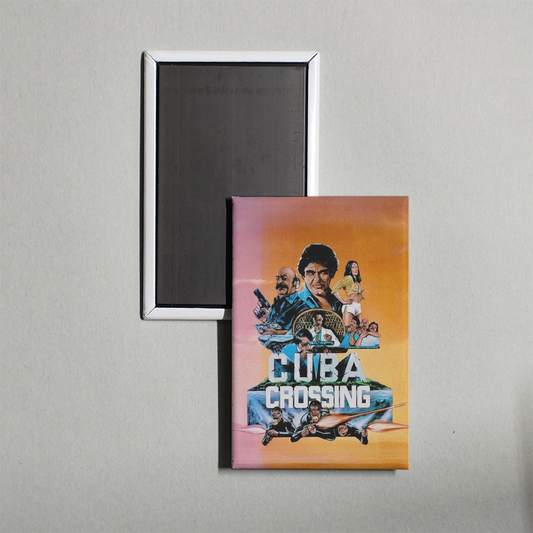 Cuba Crossing Mini Movie Fridge Magnet