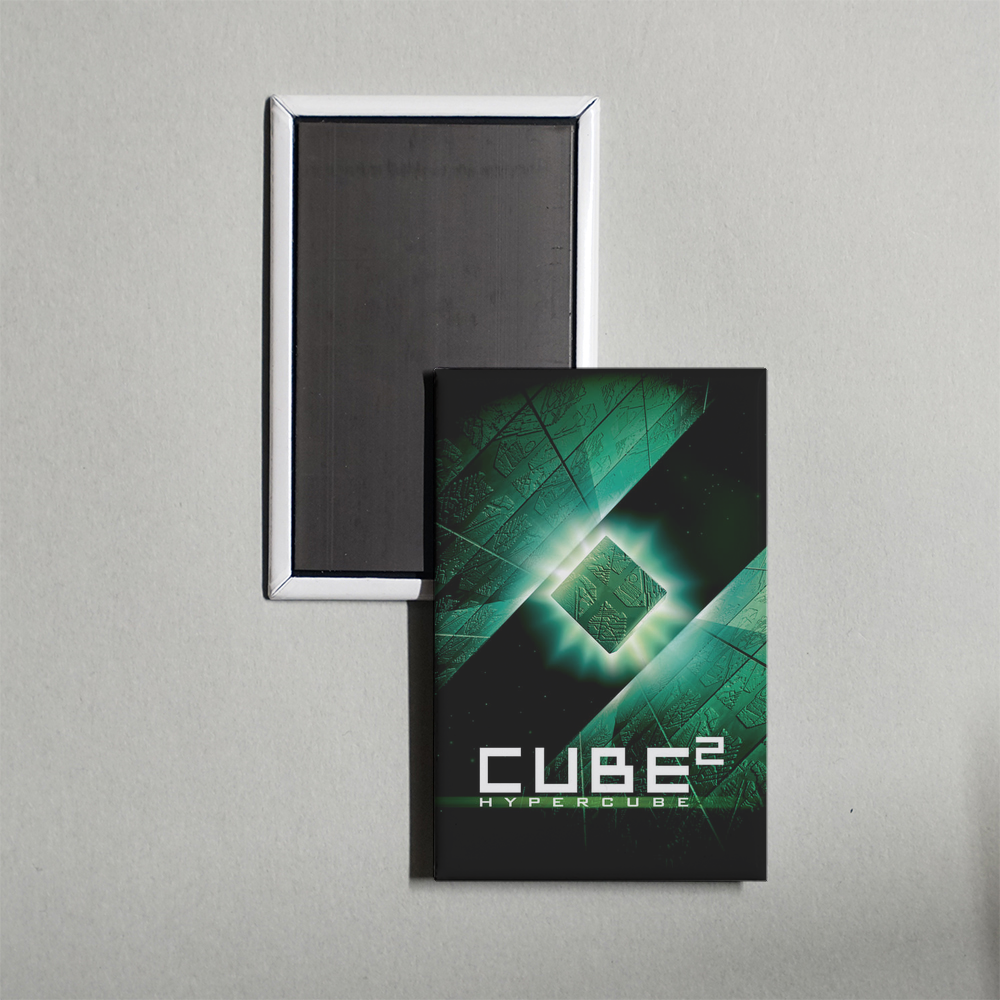 Cube 2 Hypercube Mini Movie Fridge Magnet