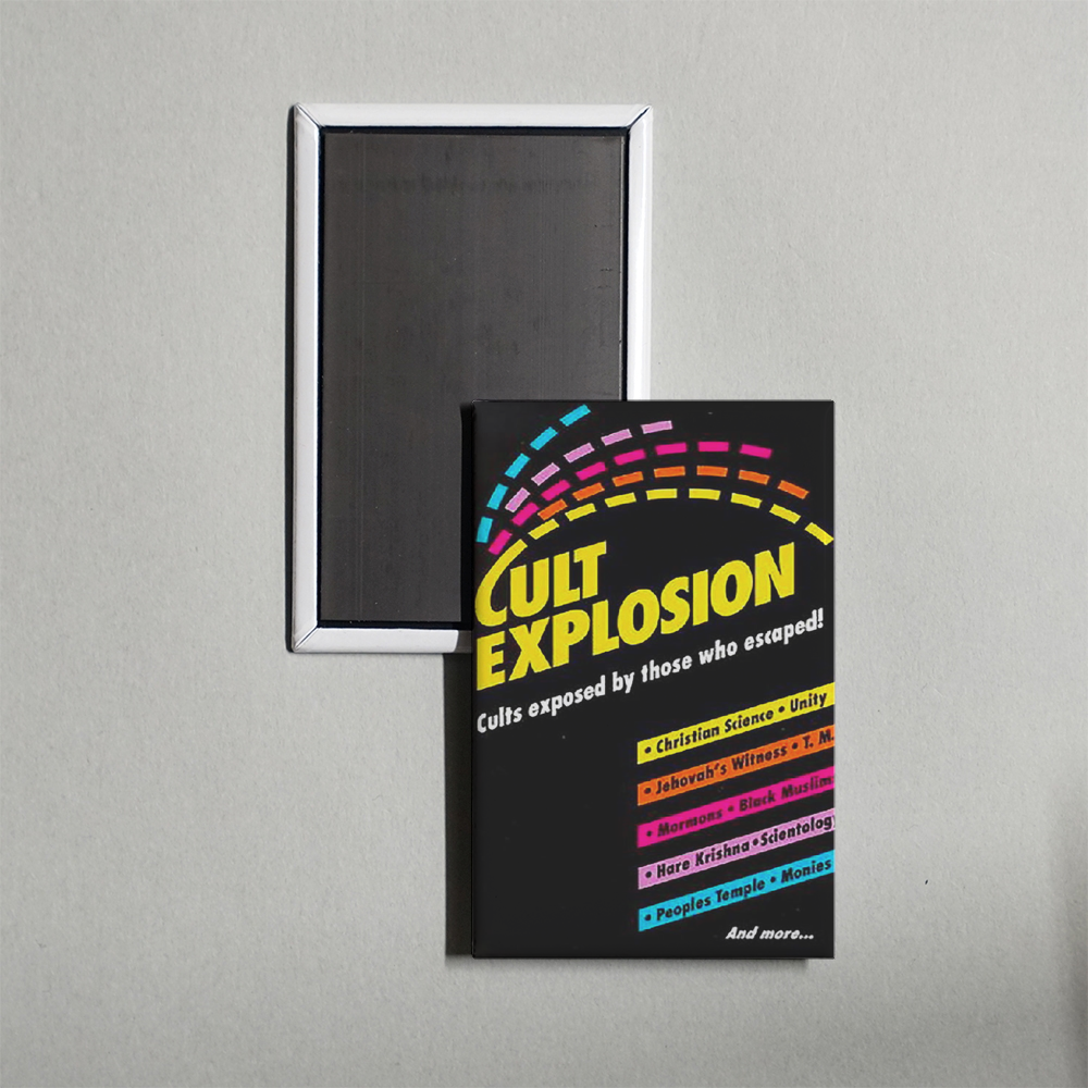 Cult Explosion Mini Movie Fridge Magnet