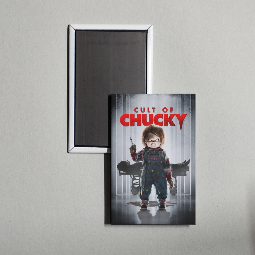 Cult of Chucky Mini Movie Fridge Magnet