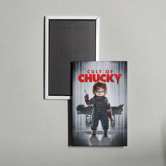 Cult of Chucky Mini Movie Fridge Magnet