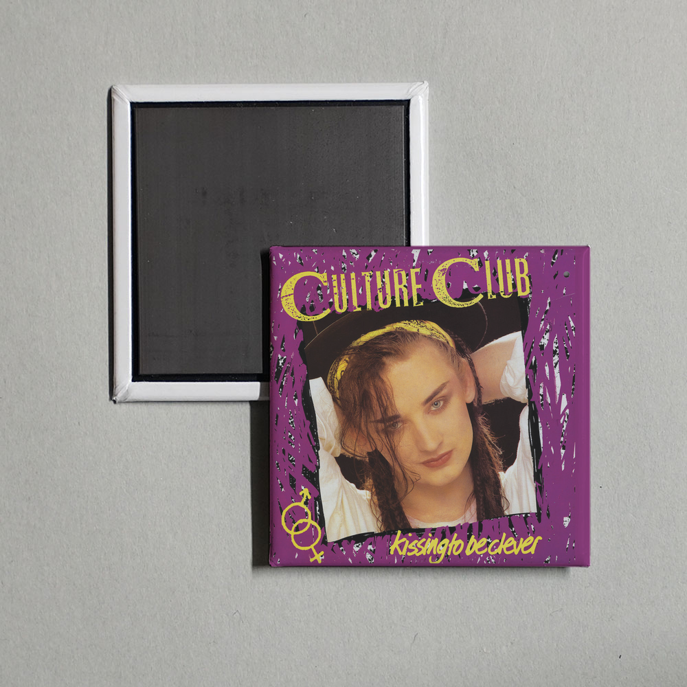 Culture Club - Kissing To Be Clever Album Cover Fridge Magnet