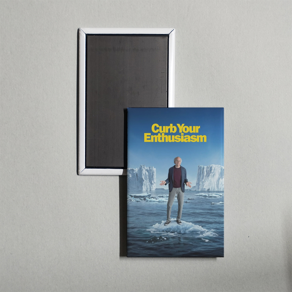 Curb Your Enthusiasm TV Show Fridge Magnet