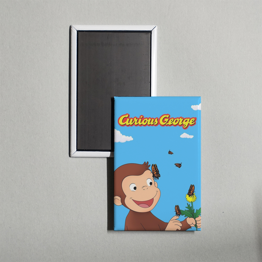 Curious George TV Show Fridge Magnet