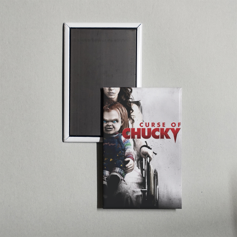Curse of Chucky Mini Movie Fridge Magnet