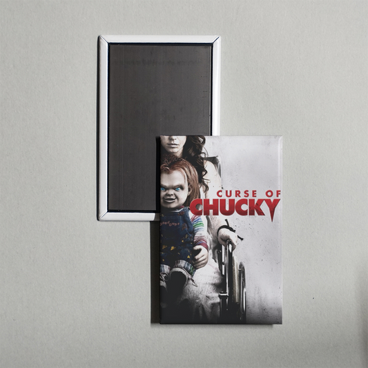 Curse of Chucky Mini Movie Fridge Magnet