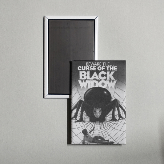Curse of the Black Widow Mini Movie Fridge Magnet