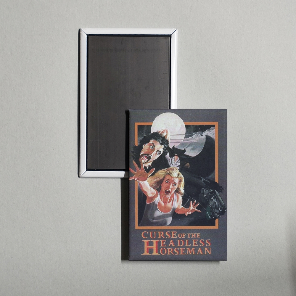 Curse of the Headless Horseman Mini Movie Fridge Magnet