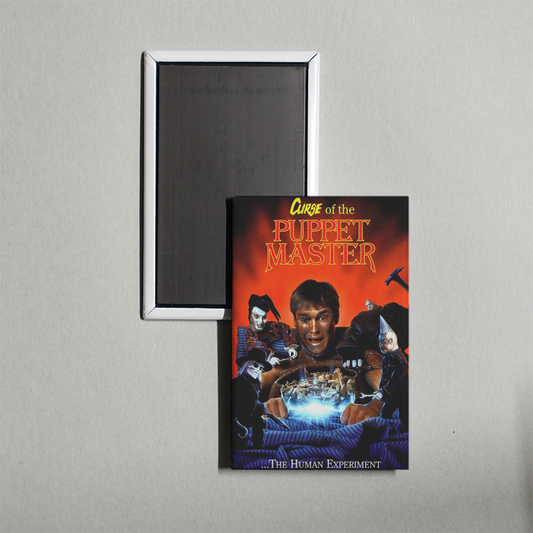 Curse of the Puppet Master Mini Movie Fridge Magnet