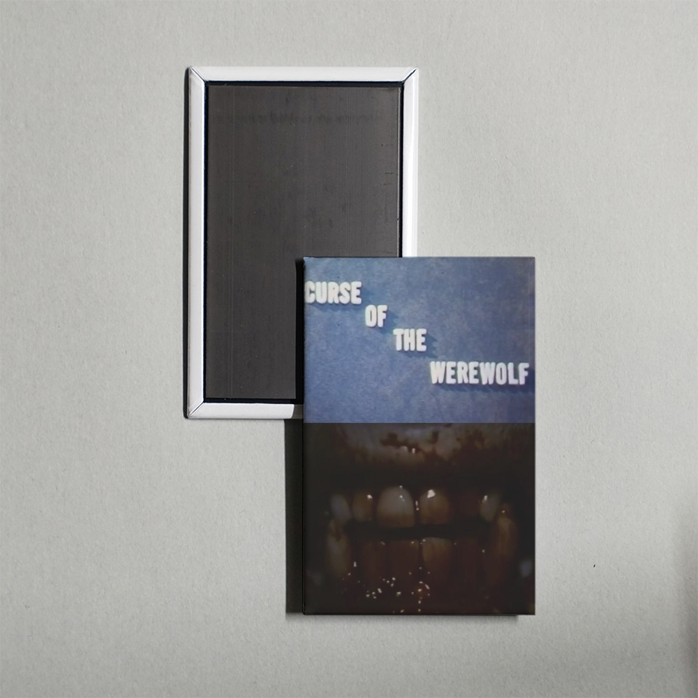 Curse of the Werewolf Mini Movie Fridge Magnet