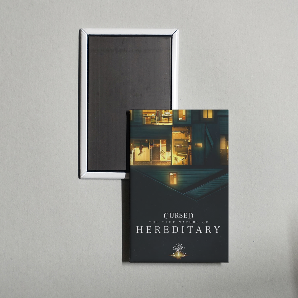Cursed The True Nature of Hereditary Mini Movie Fridge Magnet