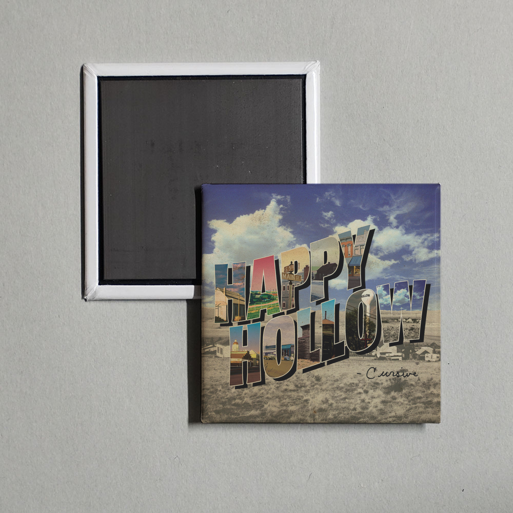 Cursive - Happy Hollow Album Cover Fridge Magnet