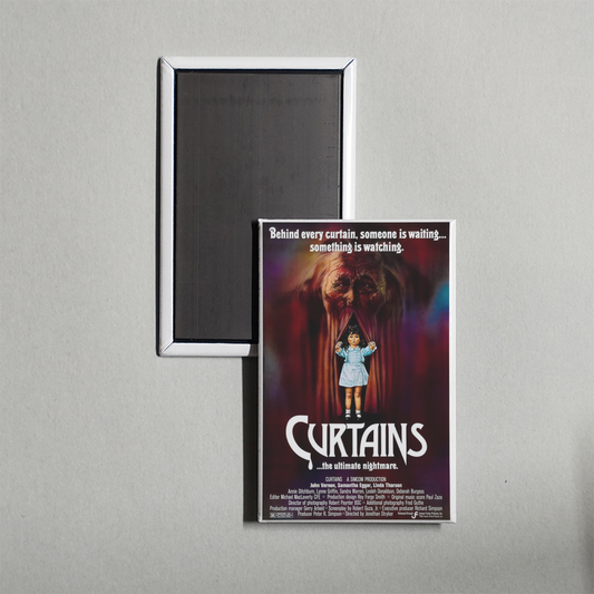 Curtains Mini Movie Fridge Magnet