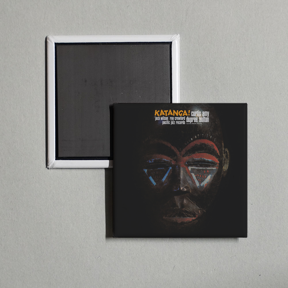 Curtis Amy - Katanga Album Cover Fridge Magnet