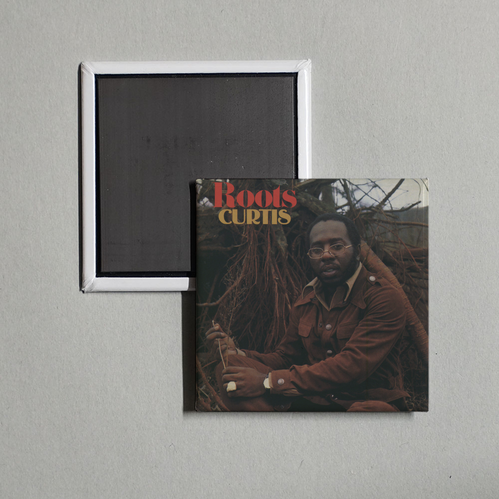 Curtis Mayfield - Roots Album Cover Fridge Magnet