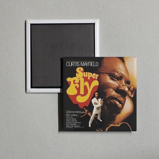 Curtis Mayfield - Superfly (Original Soundtrack) Album Cover Fridge Magnet