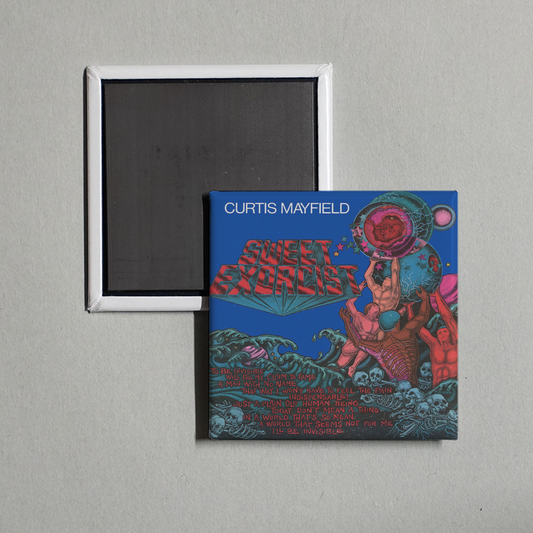 Curtis Mayfield - Sweet Exorcist Album Cover Fridge Magnet