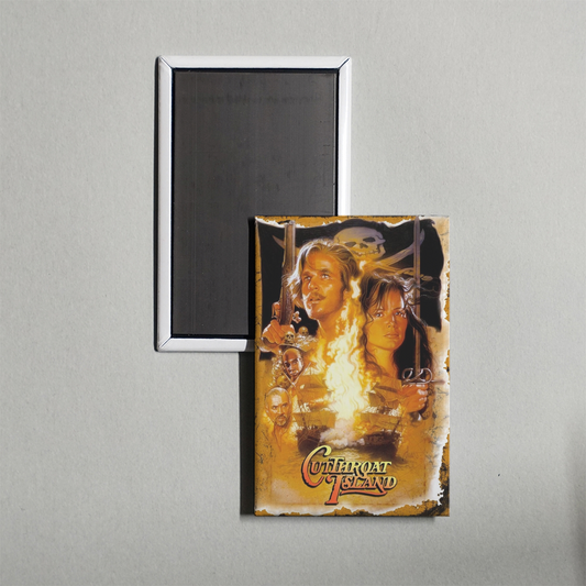 Cutthroat Island Mini Movie Fridge Magnet